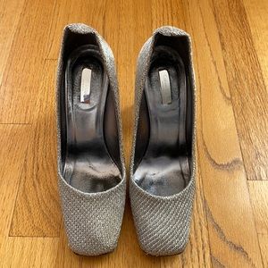 Calvin Klein Collection Metallic Pumps